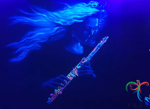 江西翼天欢乐世界荧光画1