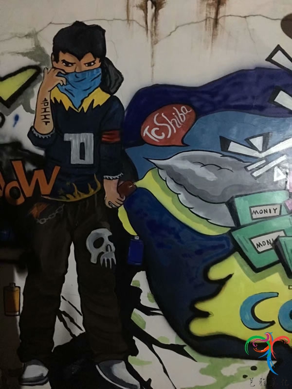 东莞拍戏场景涂鸦