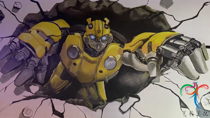 东莞游乐场3D画